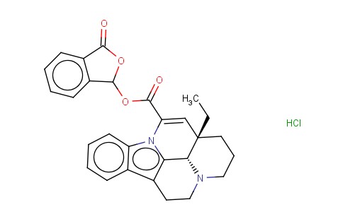 (3-ALPHA,16-ALPHA)-EBURNAMENIN-14-CARBOXYLSAEURE-PHTHALIDYL ESTER HYDRO CHLORID [GERMAN]